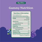 ฉลากโภชนาการ Nitely Gummy