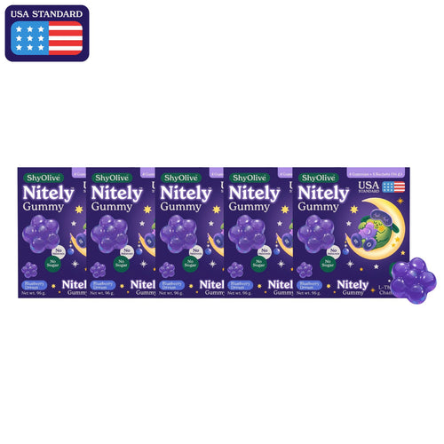 5 boxes (120 gummies)