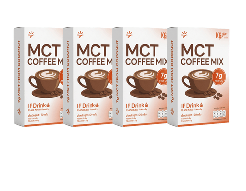KG go กาแฟ MCT 4 กล่อง 28 ซอง สูตร IF Drink