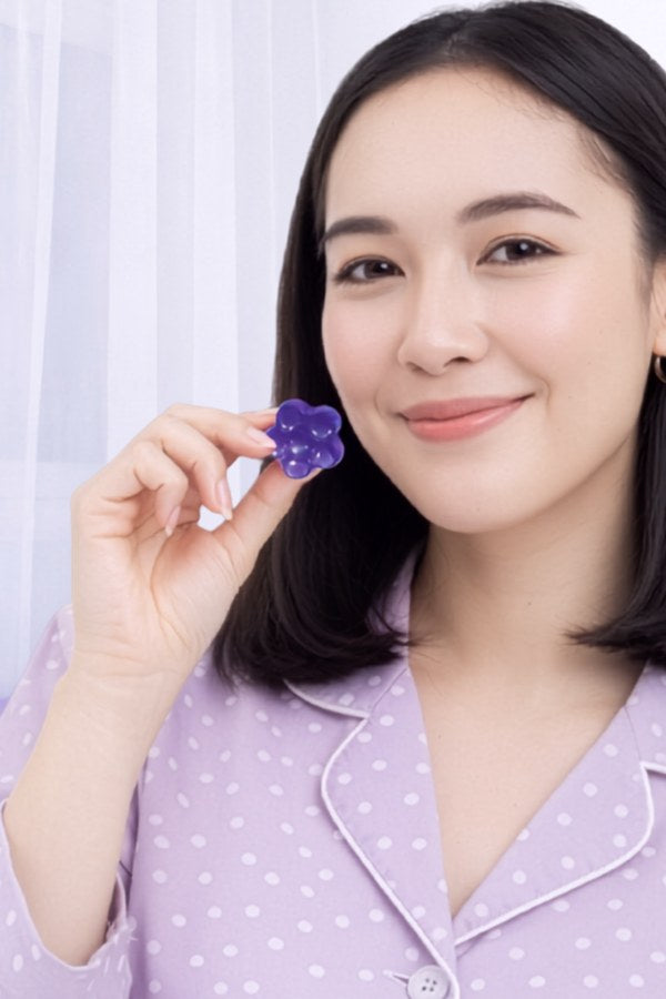 เคี้ยวกัมมี่ Nitely Blueberry Dream ก่อนนอน